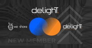 We Share Space je postal novi član Delight Holding-a!